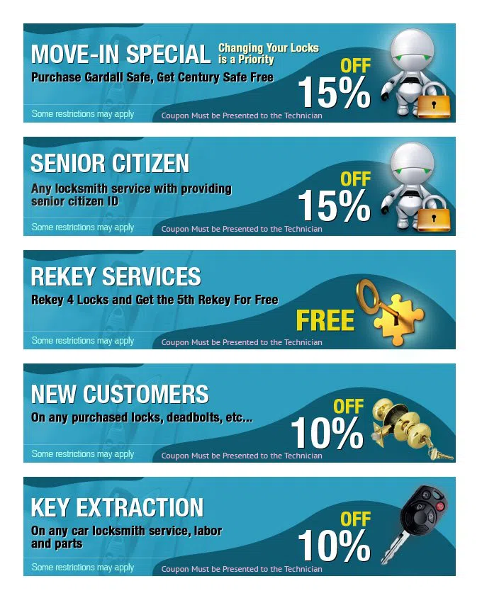 Metro Master Locksmith Winter Garden, FL 407-964-3421 - coupons8-set-five